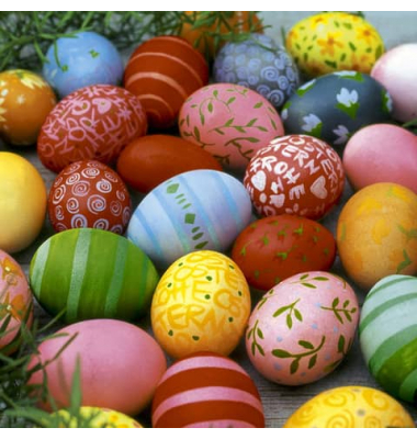 Oster-Servietten 199004 / Eier, 3-lagig