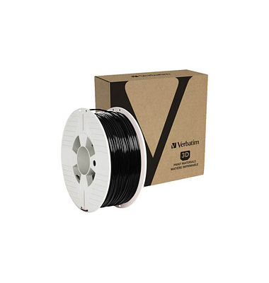 Verbatim PLA Filament-Rolle schwarz 2,85 mm