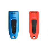 USB-Sticks Ultra rot, blau 32 GB