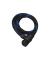 ABUS Fahrradschloss IVERA Steel-O-Flex™ 7200/85 schwarz