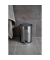 WENKO Monza Kosmetikeimer 3,0 l silber glänzend