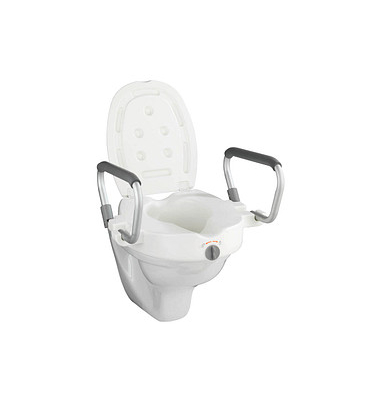 WENKO Toilettensitzerhöhung Secura weiß