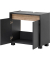MÖBELPARTNER Waschbeckenunterschrank Cosmo anthrazit 56,9 x 33,0 x 54,6 cm