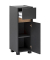 MÖBELPARTNER Badschrank Cosmo anthrazit 30,2 x 33,0 x 84,8 cm