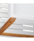 relaxdays Badregal braun, weiß 30,0 x 29,0 x 72,0 cm