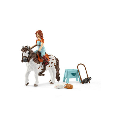 Schleich Horse Club 42518 Mia & Spotty Spielfiguren-Set
