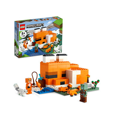 LEGO Minecraft 21178 Die Fuchs-Lodge Bausatz