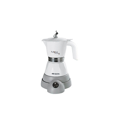 Ariete Moka aroma Espressokocher elektrisch weiß, 2 oder 4 Tassen Ariete Moka aroma Espressokocher elektrisch weiß, 2 oder 4 Tassen