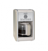 Ariete Vintage Kaffeemaschine creme, 12 Tassen