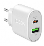 sbs Ladeadapter weiß, 20 Watt