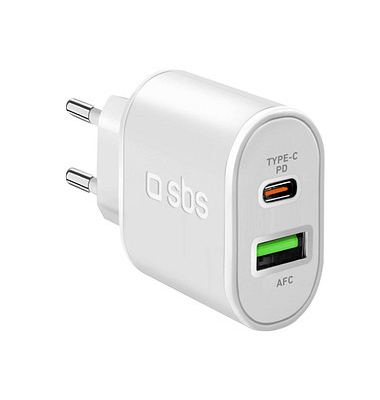 sbs Ladeadapter weiß, 20 Watt