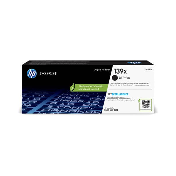 0194850740954 - Hp W1390X   139X Original LaserJet Toner Schwarz für ca 4000 Seiten (W1390X) - Hewlett Packard