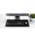SATECHI Mousepad Eco Leather Deskmat schwarz