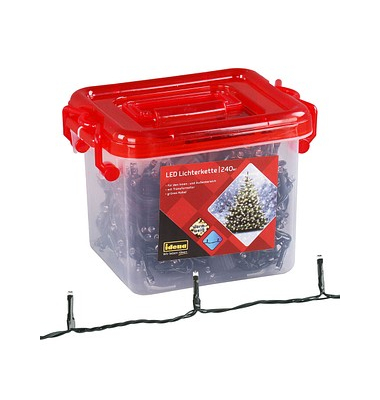 Lichterkette 31816, 240 LEDs, Länge 21m, warmweiß