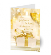Glückwunschkarten Päckchen LU34 11,5cm x 17,5cm (BxH) 260g Motiv Chromopapier FSC