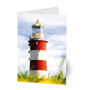 Grußkarten Leuchtturm LU172 11,5cm x 17,5cm (BxH) 260g Motiv Chromopapier FSC