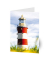 Grußkarten Leuchtturm LU172 11,5cm x 17,5cm (BxH) 260g Motiv Chromopapier FSC