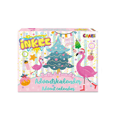 CRAZE Adventskalender Inkee mehrfarbig