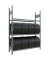 SCHULTE Reifenregal 13912 silber 150,0 x 40,0 x 200,0 cm