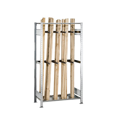 SCHULTE Schwerlastregal 22620 silber 100,0 x 50,0 x 200,0 cm