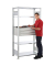 SCHULTE Schwerlast-Schubladenregal 14680 silber 100,0 x 50,0 x 200,0 cm