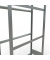 SCHULTE Reifenregal 20770 silber 105,0 x 40,0 x 200,0 cm