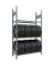SCHULTE Reifenregal 20778 silber 120,0 x 40,0 x 200,0 cm