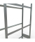 SCHULTE Reifenregal 20778 silber 120,0 x 40,0 x 200,0 cm