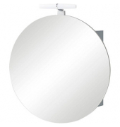 MÖBELPARTNER Spiegelschrank Bjarne blaugrau 65,0 cm 68,3 cm