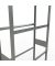 SCHULTE Reifenregal 20987 silber 105,0 x 40,0 x 275,0 cm