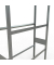 SCHULTE Reifenregal 20992 silber 120,0 x 40,0 x 275,0 cm