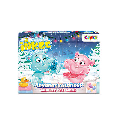 CRAZE Adventskalender Inkee mehrfarbig