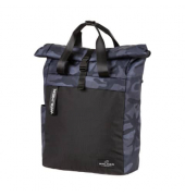 Rucksack Roll Top blue camouflage