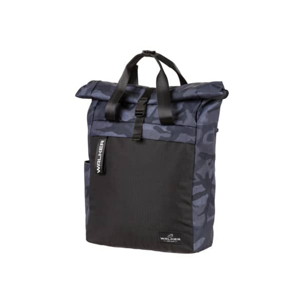 9002638223524 - Rucksack Roll Top blue camouflage 9002638223524 42263-07 9002638223524 - Rucksack Roll Top blue camouflage 9002638223524 42263-07