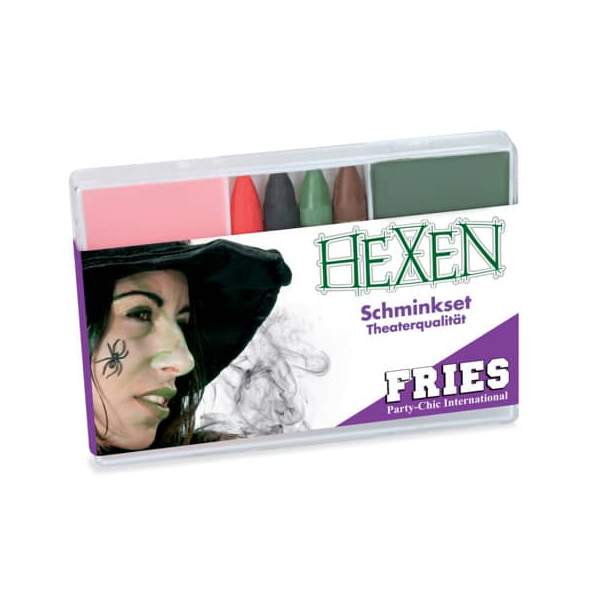 6 Stück Fries Schminkset 26g Hexe 4009384305400 FRIES 26 Gramm