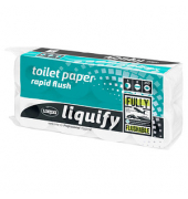 Toilettenpapier Satino Liquify 070560, 3-lagig, hochweiß, 250 Blatt / Rolle,
