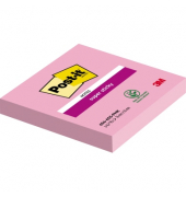 Haftnotizen 654-6SS-PNK, Super Sticky Notes, 76x76mm, tropicalpink, quadratisch