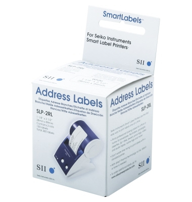 Etiketten SLP2RL, wei&szlig;, 28x89mm, rechteckig
