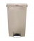 Rubbermaid Tretabfalleimer Slim Jim 1883460 Kunststoff 68l beige