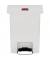 Rubbermaid Tretabfalleimer Slim Jim 1883555 Kunststoff 30l weiß