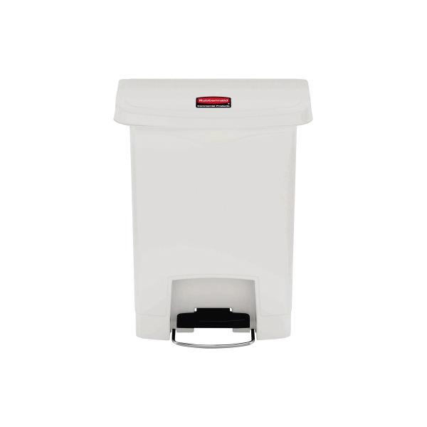 0086876223996 - Tretmülleimer Slim Jim® Step-On Kunststoff 30 Liter Hochwertiger Abfalleimer mit extrem langlebigen Trittpedal Farbe weiß 0086876223996 - Tretmülleimer Slim Jim® Step-On Kunststoff 30 Liter Hochwertiger Abfalleimer mit extrem langlebigen Trittpedal Farbe weiß