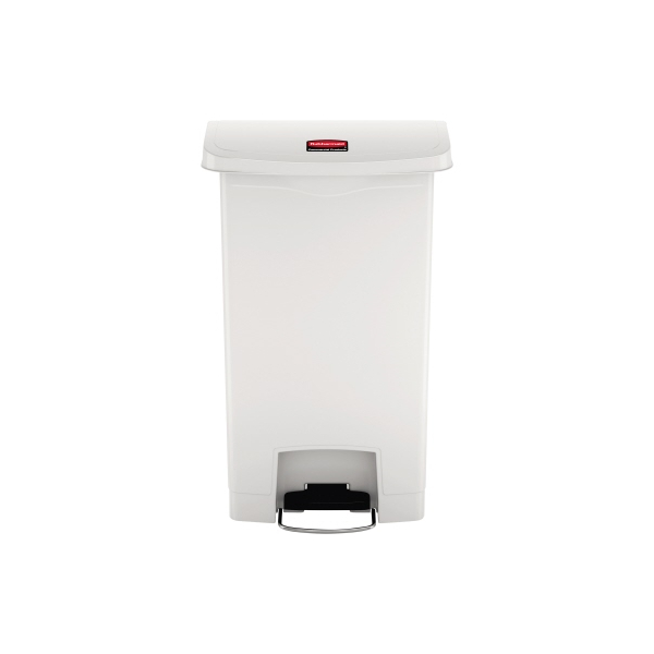 0086876224016 -  Tretabfa RPC 1883557 Slim Jim Fassungs 50L Kunststof weiß 0086876224016 RubbermaidCommercial Products