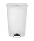 Rubbermaid Tretabfalleimer Slim Jim 1883559 Kunststoff 68l weiß