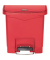 Rubbermaid Tretabfalleimer Slim Jim 1883563 Kunststoff 15l rot