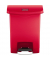Rubbermaid Tretabfalleimer Slim Jim 1883564 Kunststoff 30l rot