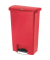 Rubbermaid Tretabfalleimer Slim Jim 1883566 Kunststoff 50l rot