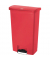 Rubbermaid Tretabfalleimer Slim Jim 1883568 Kunststoff 68l rot