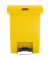 Rubbermaid Tretabfalleimer Slim Jim 1883573 Kunststoff 30l gelb