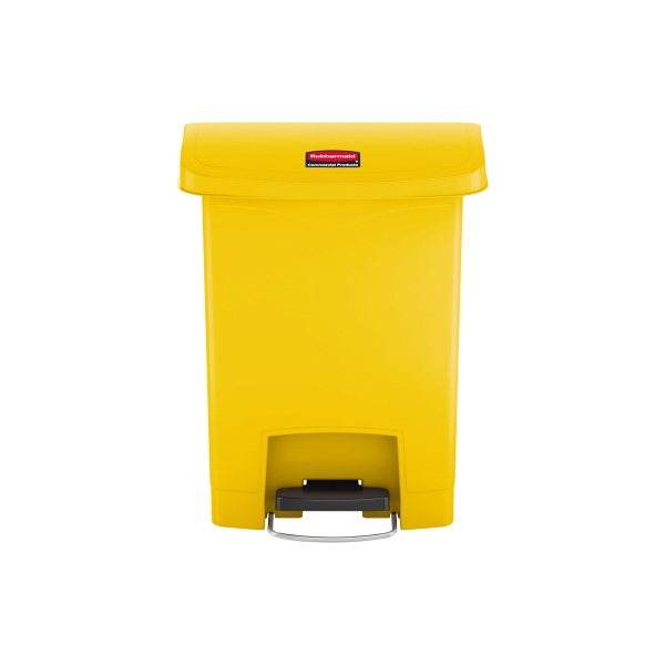 0086876224177 - Rubbermaid Tretabfalleimer Slim Jim 1883573 Kunststoff 30l gelb 0086876224177 Newell Rubbermaid