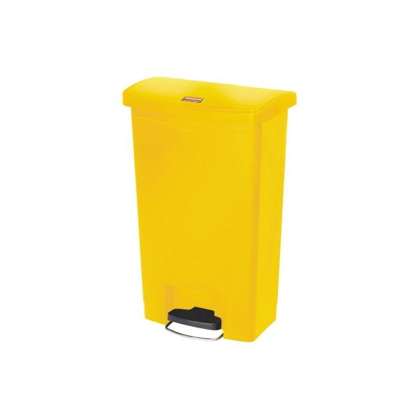 0086876224191 - Tretmülleimer Slim Jim® Step-On Kunststoff 50 Liter Hochwertiger Abfalleimer mit extrem langlebigen Trittpedal Farbe gelb 0086876224191 - Tretmülleimer Slim Jim® Step-On Kunststoff 50 Liter Hochwertiger Abfalleimer mit extrem langlebigen Trittpedal Farbe gelb